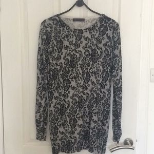 Marks & Spencer lace effect jumper